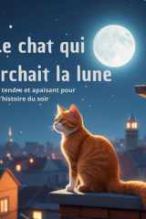 Le chat qui cherchait la lune: Un conte poétique et illustré pour enfants de 3 à 8 ans (French Edition) cover image