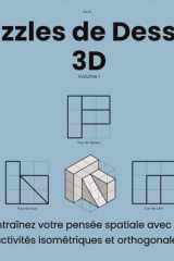 Puzzles de Dessin 3D: Entraînez votre pensée spatiale avec 50 activités isométriques et orthogonales (Mondes de Puzzles 3D – Défis Isométriques et Géométriques) (French Edition) cover image