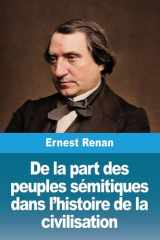 De la part des peuples sémitiques dans l'histoire de la civilisation cover image