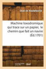 Machine loxodromique qui trace sur un papier, le chemin que fait un navire cover image