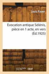 Evocation antique Sélénis, pièce en 1 acte, en vers cover image