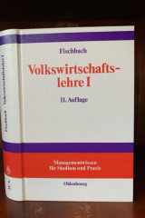 Volkswirtschaftslehre, Bd.1, Einführung und Grundlagen cover image