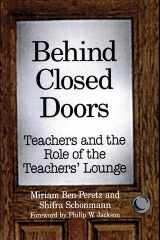 Behind closed doors: teachers and the role of the teachers' lounge cover image