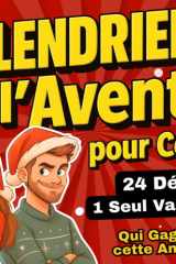 Calendrier de l’Avent pour Couples: Livre avec 24 Défis Drôles et Romantiques pour Se Challenger, Renforcer la Complicité et Partager un Noël Magique à Deux cover image