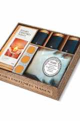 Bougies parfumées maison - Coffret avec 3 sachets de cire de soja parfumée, 3 mèches enduites, 3 pots en verre et 3 étiquettes cover image