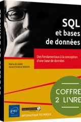 SQL et bases de données - Coffret en 2 volumes : Des fondamentaux à la conception d'une base de données cover image