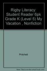 Rigby Literacy: Student Reader 6pk Grade K (Level 5) My Vacation , Nonfiction cover image