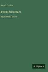 Bibliotheca sinica - Bibliotheca sinica cover image