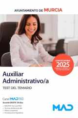 Auxiliar Administrativo/a del Ayuntamiento de Murcia. Test cover image