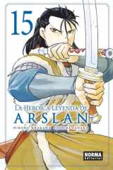LA HEROICA LEYENDA DE ARSLAN 15 cover image