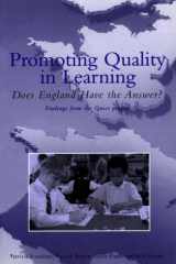 Promoting quality in learning: does England have the answer? cover image
