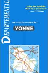 Michelin Yonne Departemental Map cover image