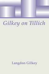 Gilkey on Tillich cover image
