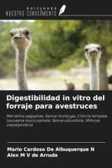 Digestibilidad in vitro del forraje para avestruces: Merremia aegyptiae, Senna multijuga, Clitoria ternatea, Leucaena leucocephala, Senna obtusifolia, Mimosa caesalpinifolia (Spanish Edition) cover image