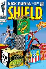 Biblioteca marvel nick furia, agente de s.h.i.e.l.d. 4. 1968. strange tales 164-168, nick fury, agen cover image