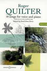 18 Songs for high voice and piano: high voice and piano. aiguë. cover image