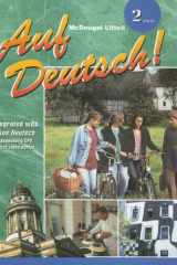 Auf Deutsch! Student Edition Level 2 Level 2-Zwei 2001 cover image