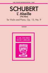 Schubert: L'Abeille, Op. 13, No. 9 (arr. for violin & piano) cover image