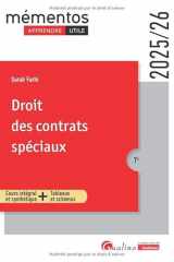 Droit des contrats spéciaux: cours intégral et synthétique + tableaux et schémas cover image