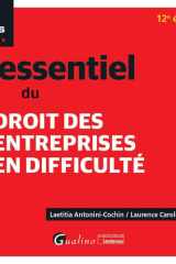 L'essentiel du droit des entreprises en difficulté cover image