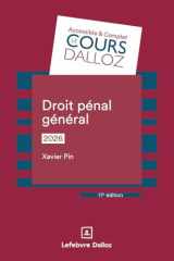 Droit pénal général cover image