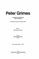 Peter Grimes Op33 Lib cover image