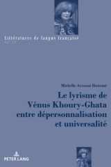 Le lyrisme de Vénus Khoury-Ghata entre dépersonnalisation et universalité cover image