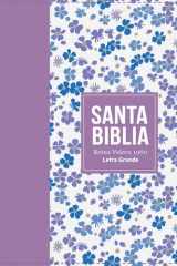 Biblia Rvr 1960 Compacta Símil Piel Flores Lila Claro (Bible Rvr 1960 Compact Size Leatherlike Light Lilac Flowers(spanish Edition) cover image