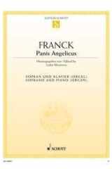 Panis Angelicus la majeur: soprano and piano (organ). soprano. cover image