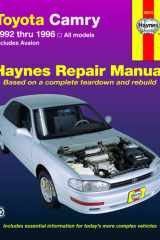 Toyota Camry automotive repair manual cover image