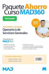 Oposiciones Operario/a de Servicios Generales del Ayuntamiento de Madrid. Paquete Ahorro de Libros y Curso MAD360 cover image