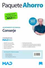Oposiciones Conserje del Ayuntamiento de Zamora. Paquete Ahorro de Libros y Curso MAD360 cover image