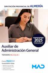 Auxiliar de Administración General de la Diputación de Almería. Temario Bloque I cover image