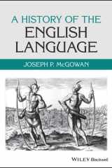 A history of the English language cover image