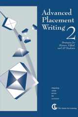 Advanced Placement Writing 2 Strategies for Honors, Gifted, and AP Students cover image