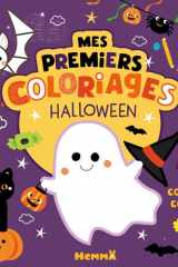 Mes premiers coloriages avec contours colorés - Halloween cover image