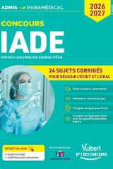 Concours IADE - 24 sujets corrigés (écrit et oral) cover image