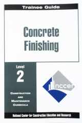 Concrete Finishing Trainee Guide cover image