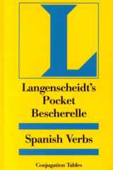 Langenscheidt's pocket bescherelle Spanish verbs conjugation tables cover image
