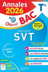 Annales Objectif BAC 2026 - Spécialité SVT Tle - sujets et corrigés cover image