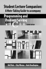 STUDENT NOTE TAKING GUIDE FOR PROG & PROB C++ 2e: . cover image