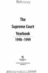 Supreme Court Yearbook 1998-1999 Paperback Edition cover image