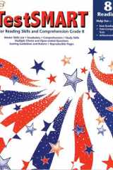 TestSMART for Reading Skills and Comprehension - Grade 8 Help for Basic Reading Skills, State Competency Tests, Achievement Tests cover image