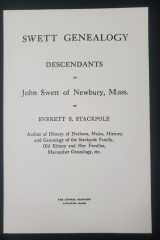 Swett Genealogy Descendants of John Swett of Newbury, Massachusetts cover image