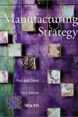 Manufacturing strategy: text and cases cover image