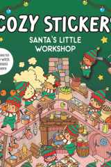Cozy Stickers: Santa's Workshop: 5 scenes to create with 800 mini stickers cover image