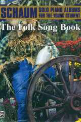 Schaum Solo Piano Album The Folk Song Book cover image