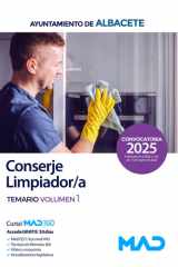 Conserje Limpiador/a del Ayuntamiento de Albacete. Temario volumen 1 cover image
