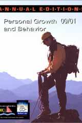 Personal Growth and Behavior 2000-2001 cover image