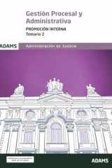 Temario 2 Gestión Procesal y Administrativa. Promoción interna cover image